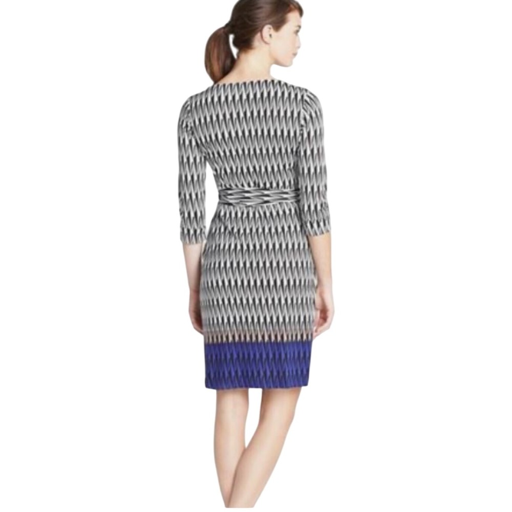 Diane von Furstenberg DVF New‎ Julian Two Silk Wrap Dress Geometric Print 4 $595 - Picture 2 of 16